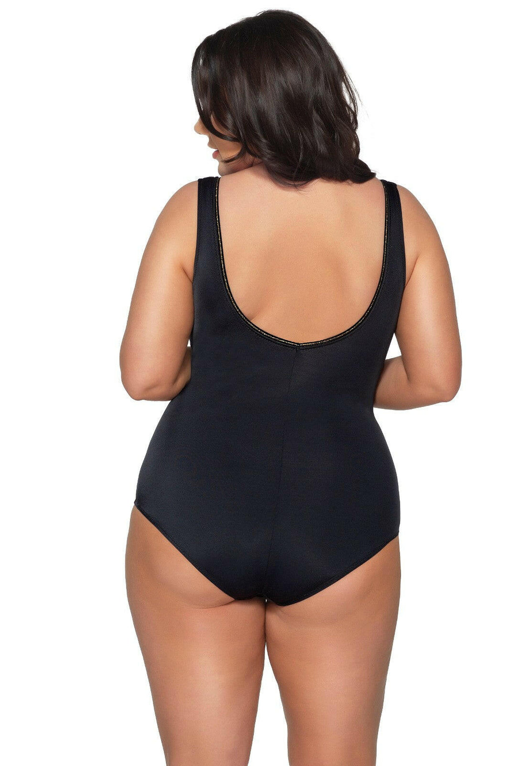 Costume da bagno intero - coppe differenziate - plus sizes