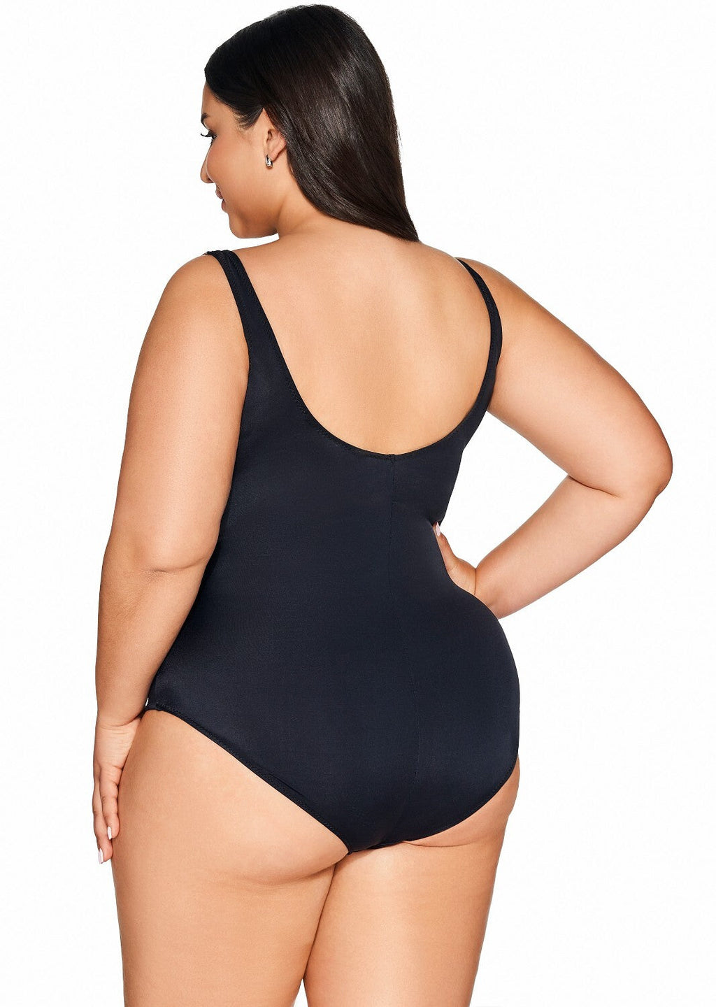 Costume intero in coppe differenziante - latte