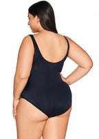 Costume intero in coppe differenziante - latte