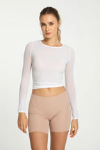 Cotton mood - slip bermuda shorts in cotone elasticizzato