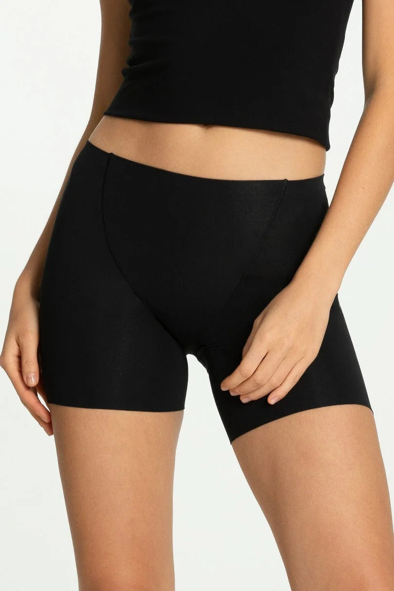 Cotton mood - slip bermuda shorts in cotone elasticizzato