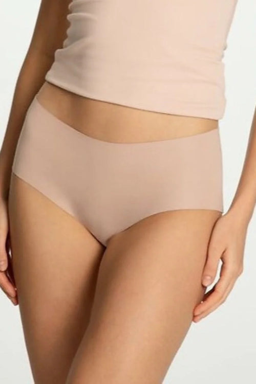 (cotton mood) slip midi da donna in cotone senza cuciture