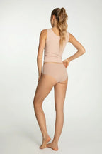 Cotton mood | slip midi da donna in cotone senza cuciture