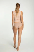 Cotton mood | slip midi da donna in cotone senza cuciture