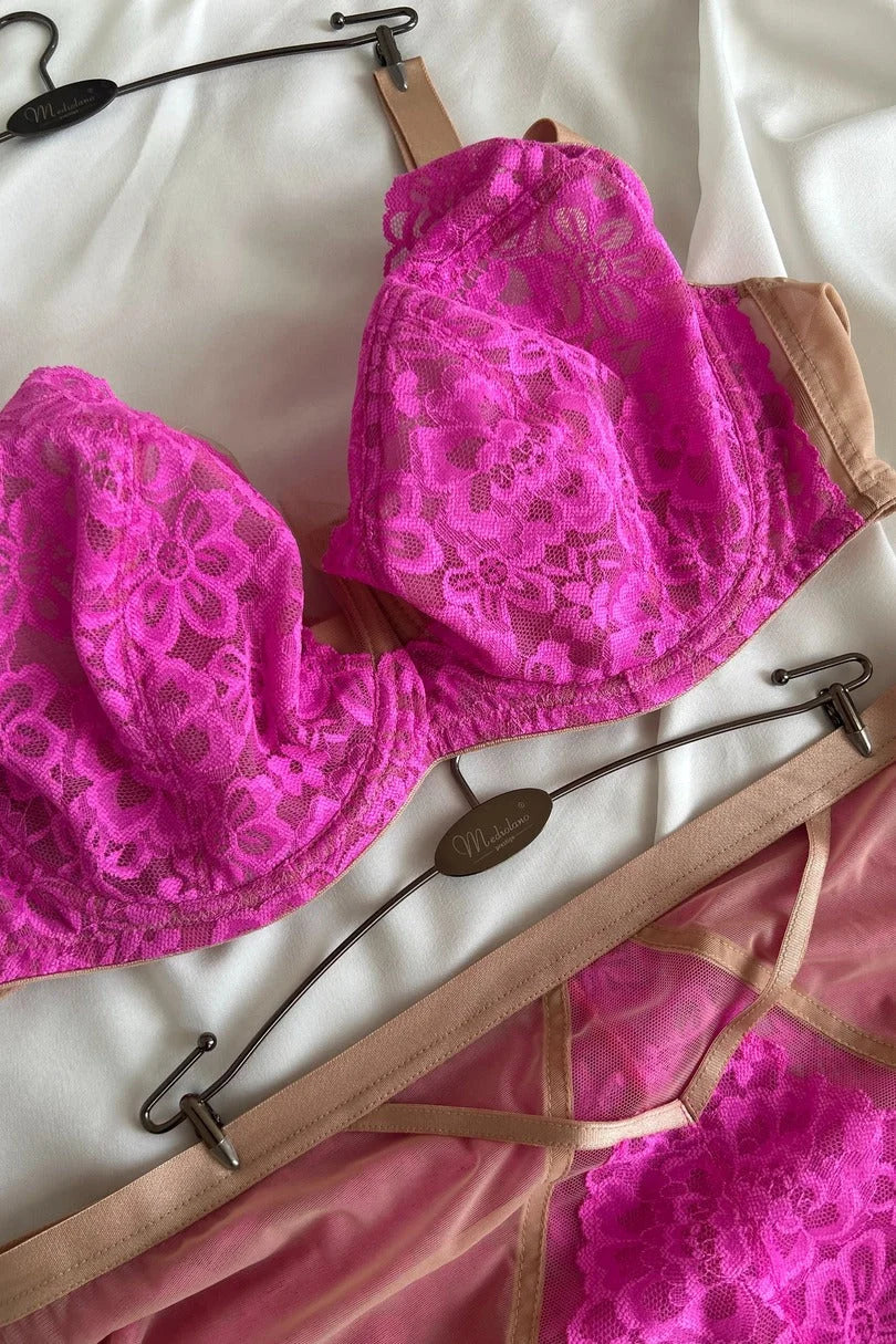 Crazy pink - reggiseno soft senza ferretto taglie forti –
