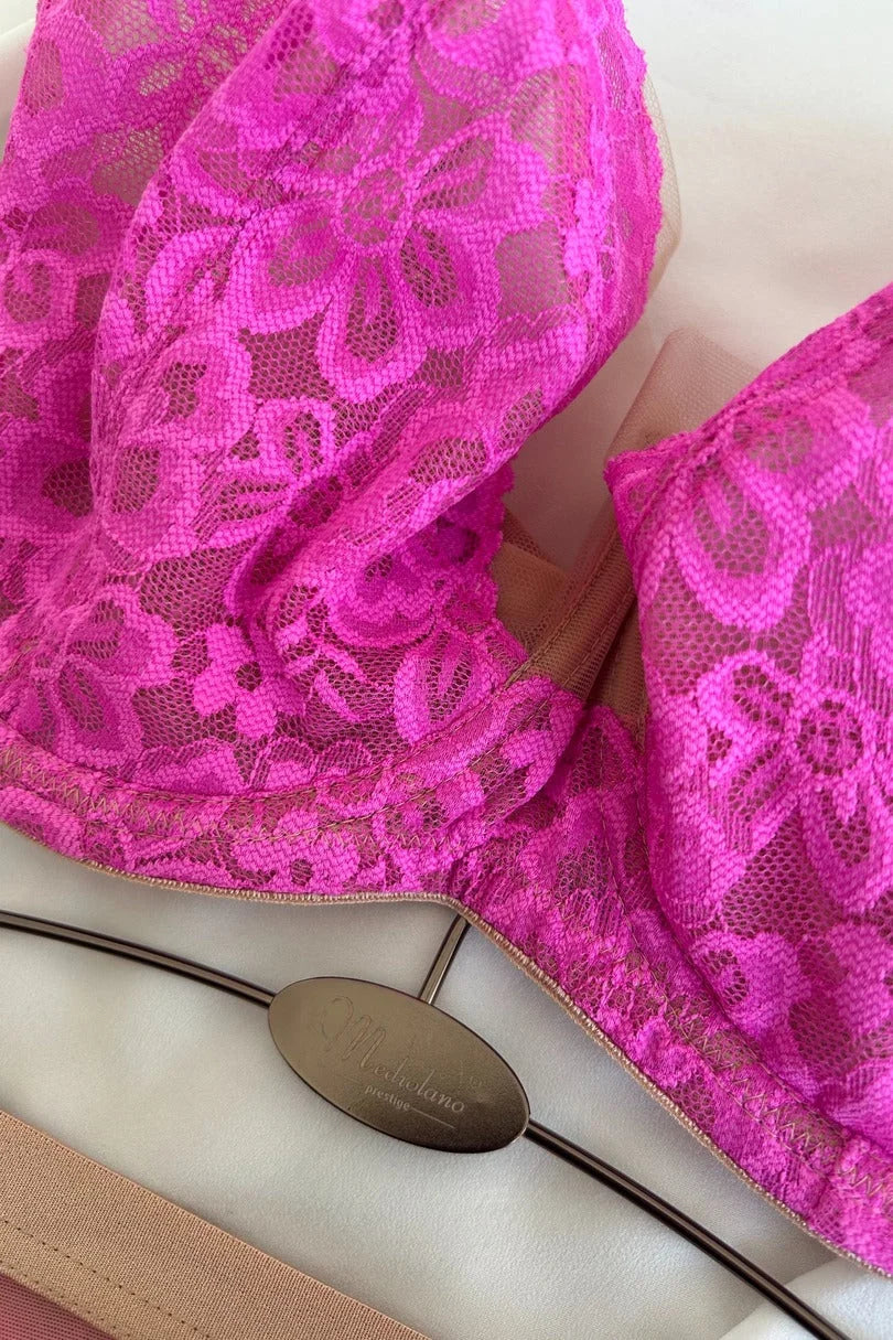 Crazy pink - reggiseno soft senza ferretto taglie forti –