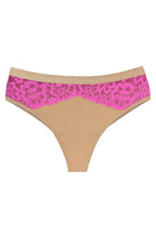 Crazy pink - slip brasiliana donna pizzo rosa