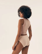 Crop top da donna - rib - nohi