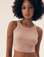 Crop top da donna - rib - nohi