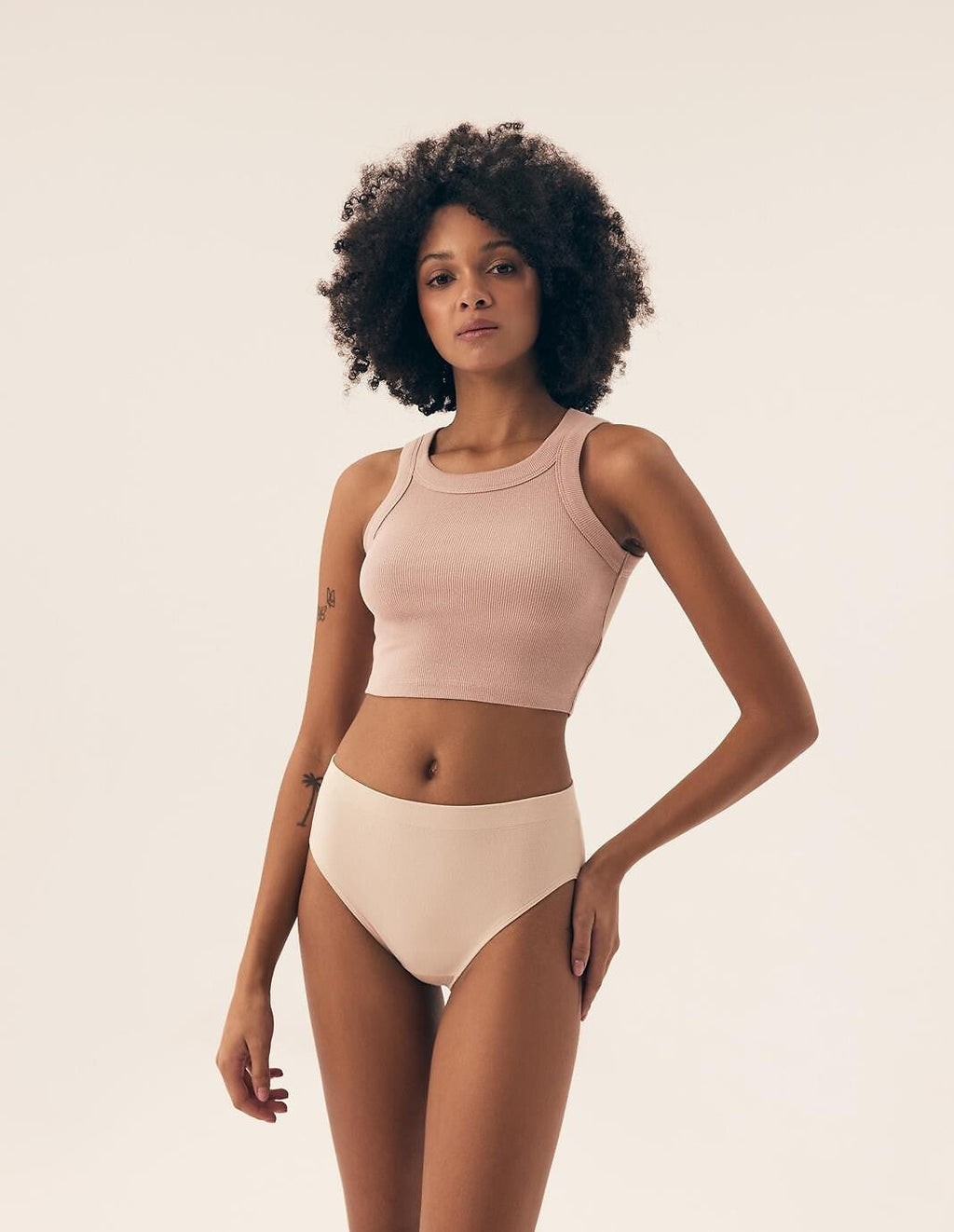 Crop top da donna - rib - nohi