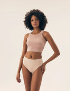 Crop top da donna - rib - nohi