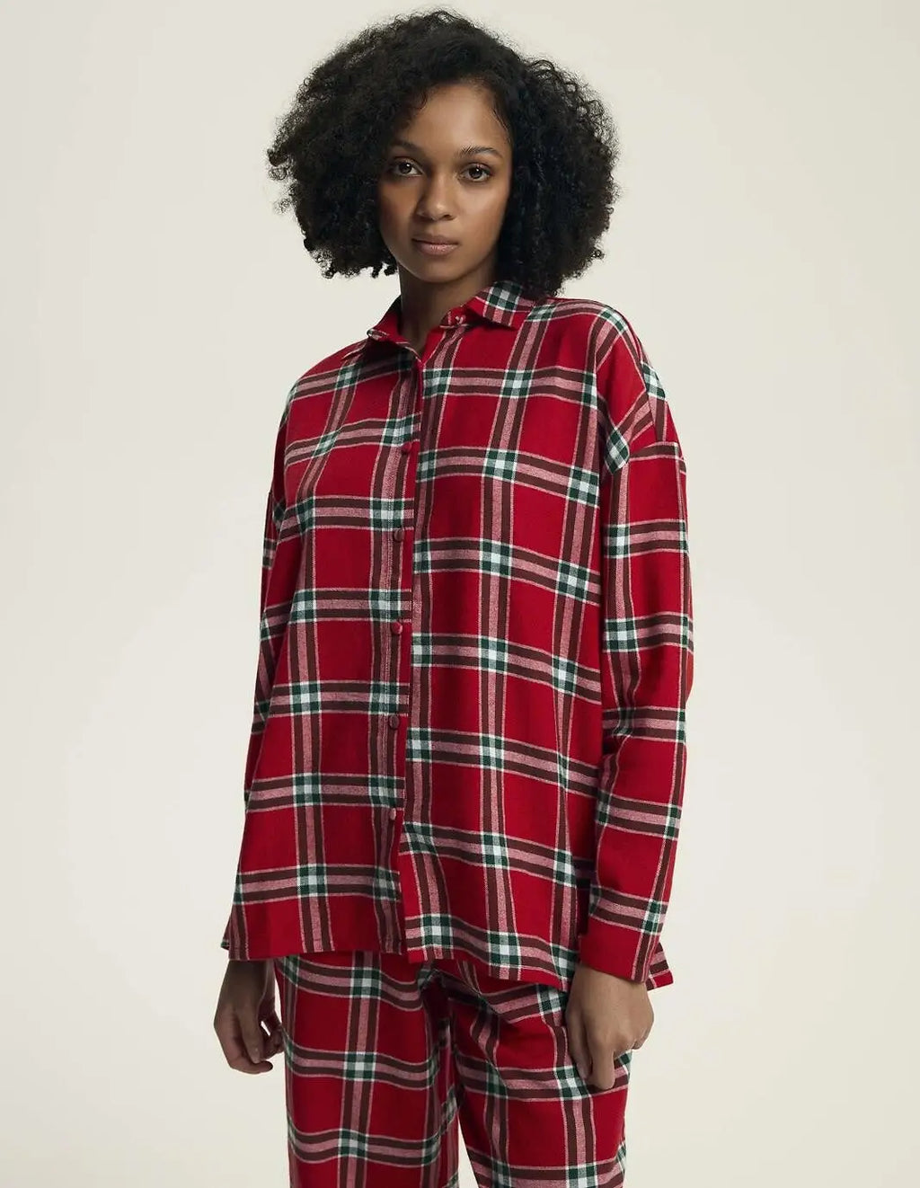 Dalisa | pigiama donna in flanella di cotone 100%