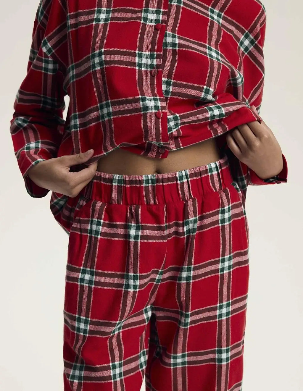 Dalisa | pigiama donna in flanella di cotone 100%