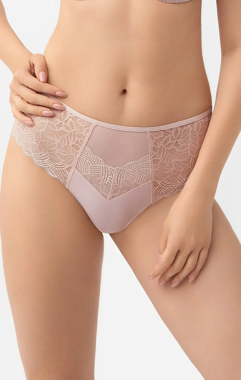 (daria) slip brasiliana pizzo e microfibra – seduzione