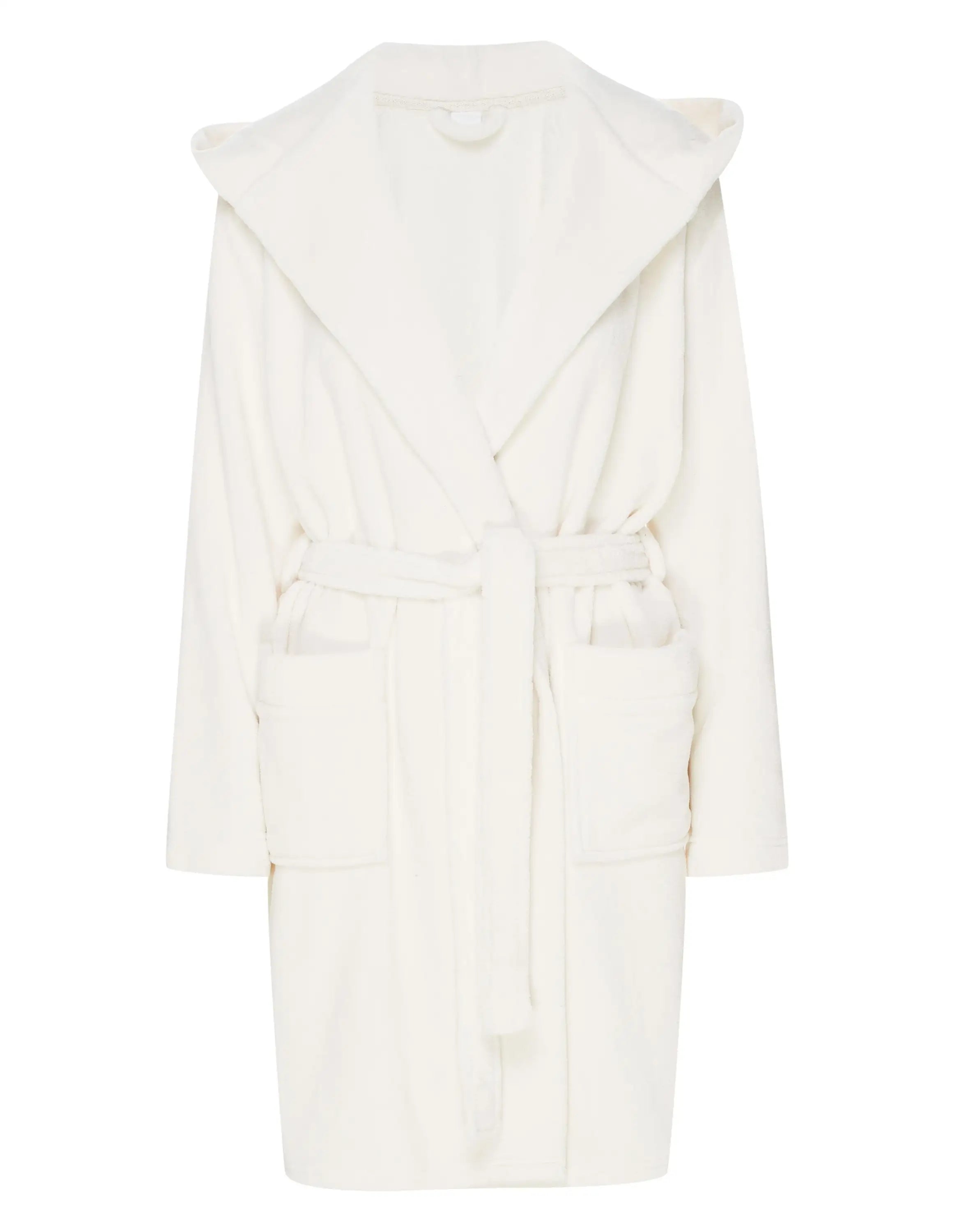 Darlan | vestaglia da camera donna con cappuccio in tessuto