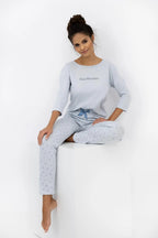Daydreamer | pigiama donna in cotone con manica a 3/4