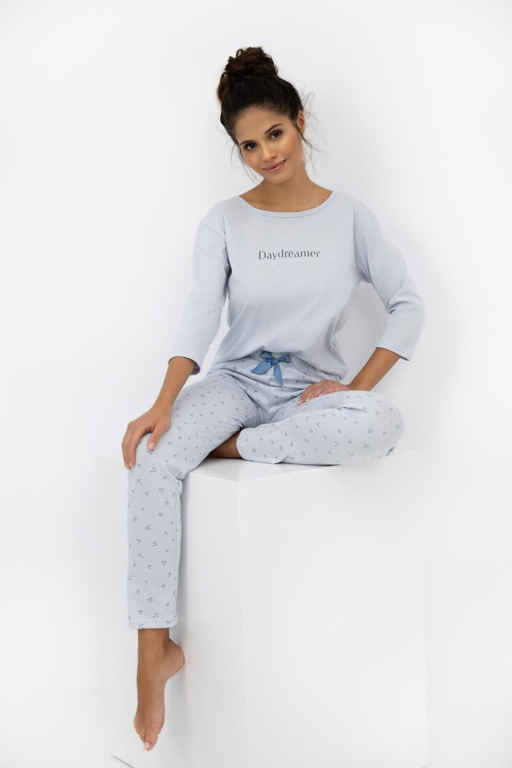 Daydreamer | pigiama donna in cotone con manica a 3/4