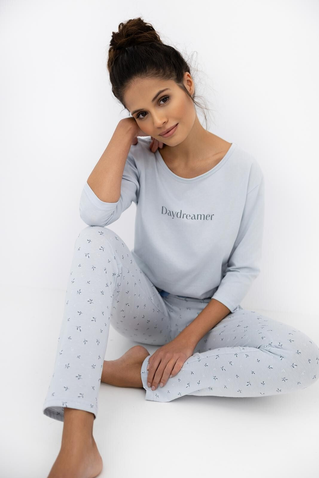 Daydreamer | pigiama donna in cotone con manica a 3/4