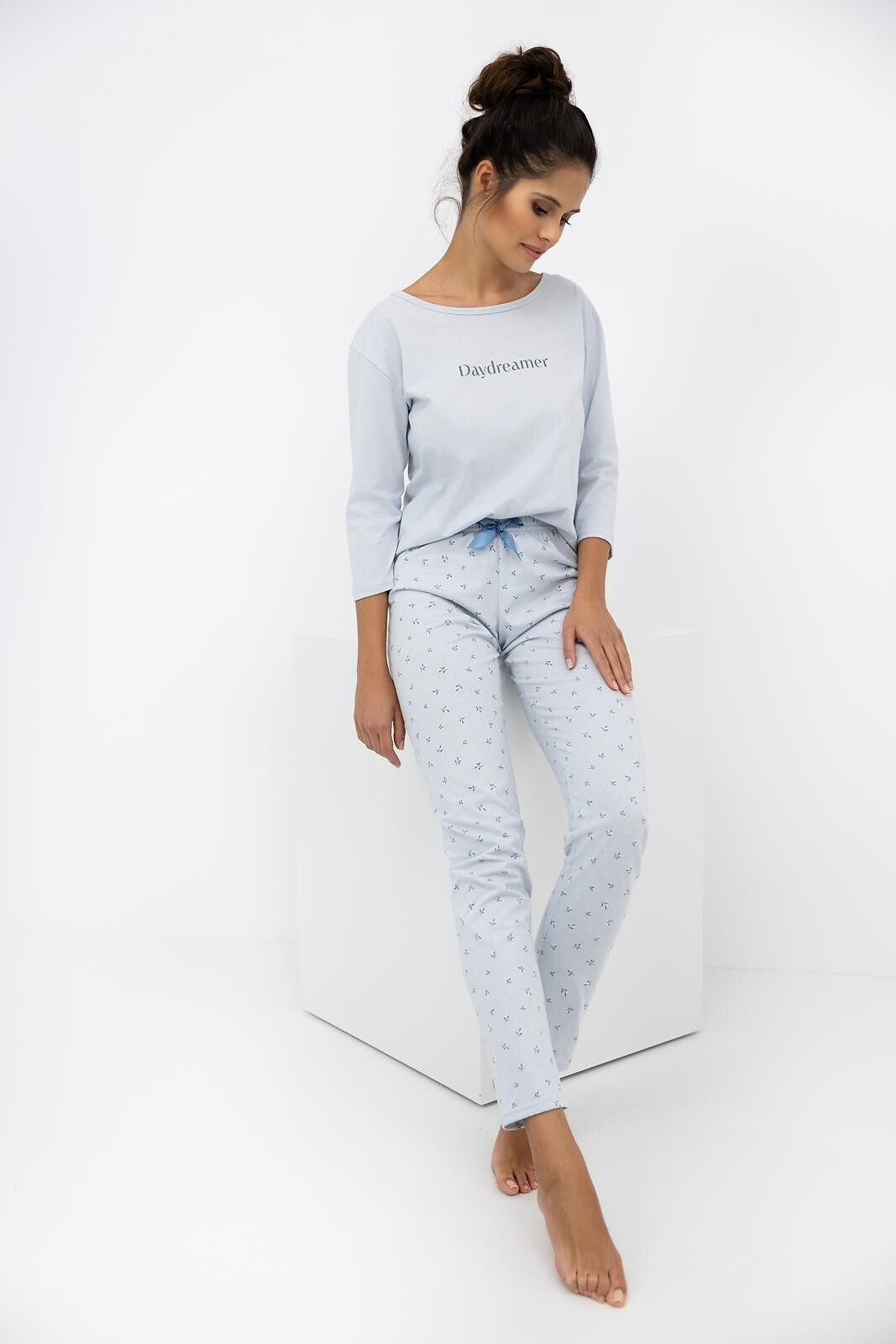 Daydreamer | pigiama donna in cotone con manica a 3/4