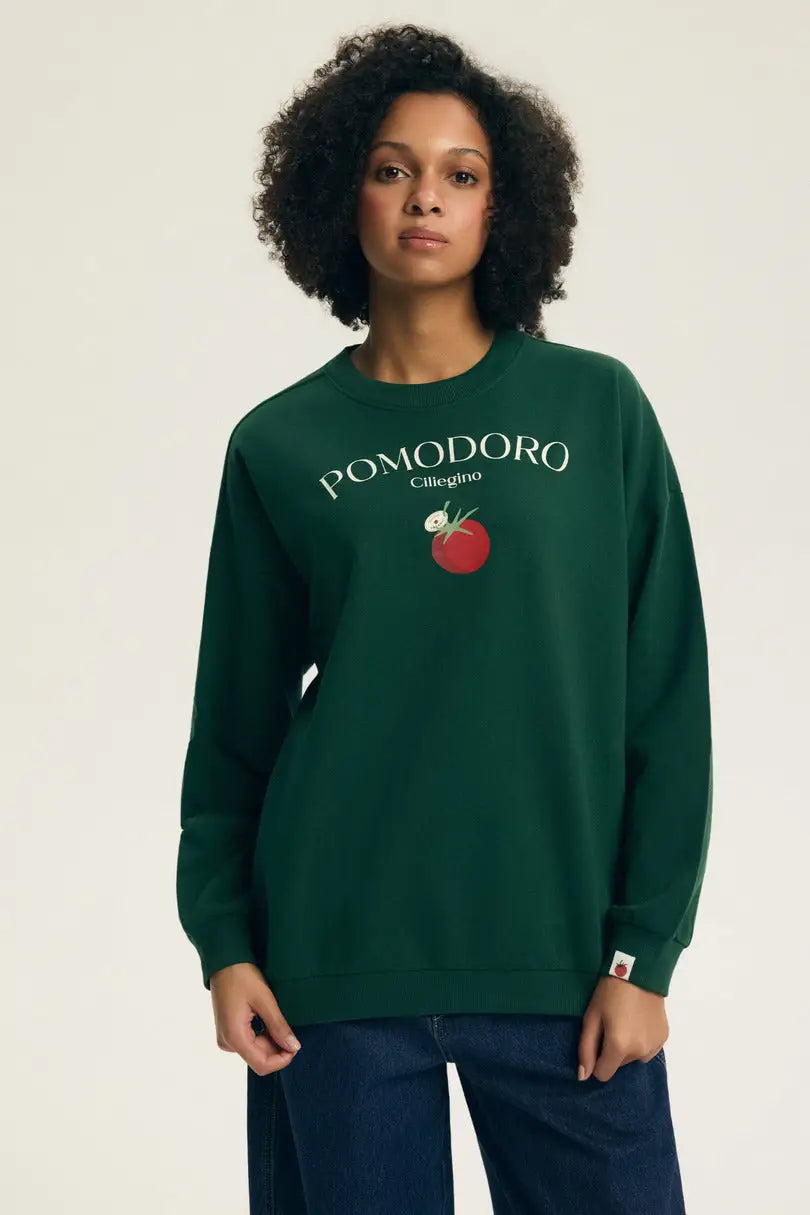 Dessie | felpa donna - pomodoro ciliegino