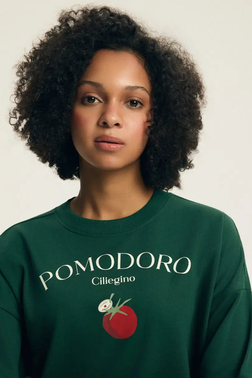Dessie | felpa donna - pomodoro ciliegino