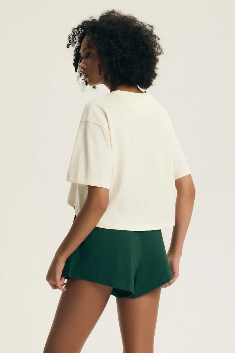 Dessie | pigiama da donna in cotone 100% | pomodoro