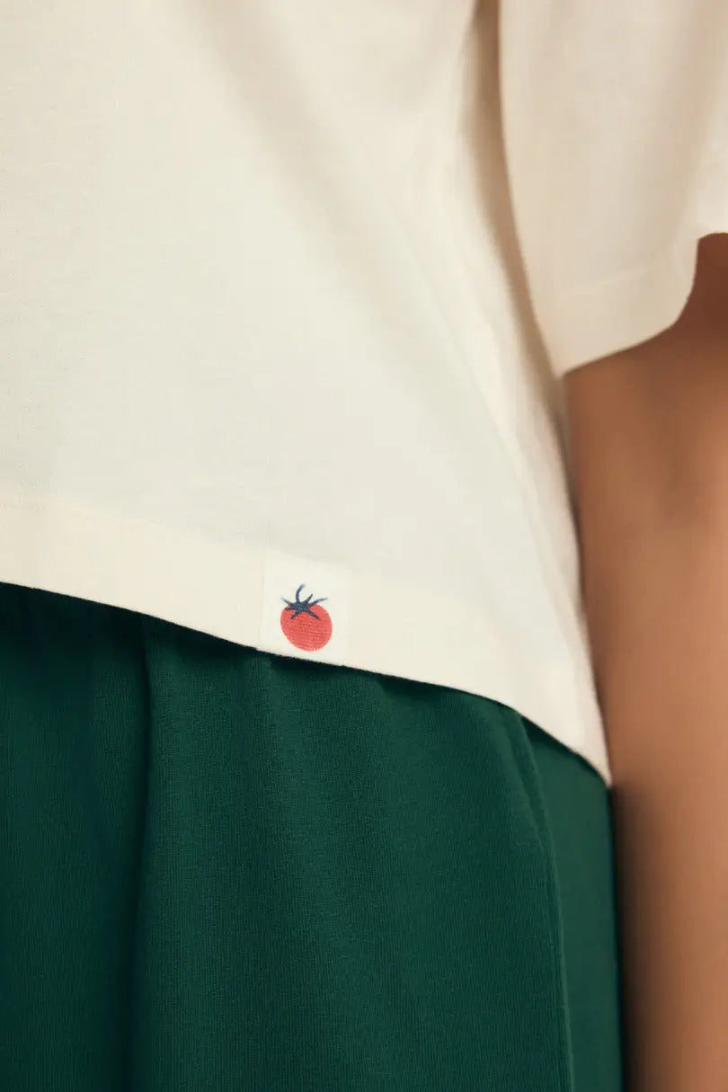 Dessie | pigiama da donna in cotone 100% | pomodoro