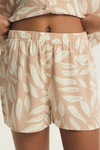 Dextra | pigiama donna in viscosa – set a motivo floreale