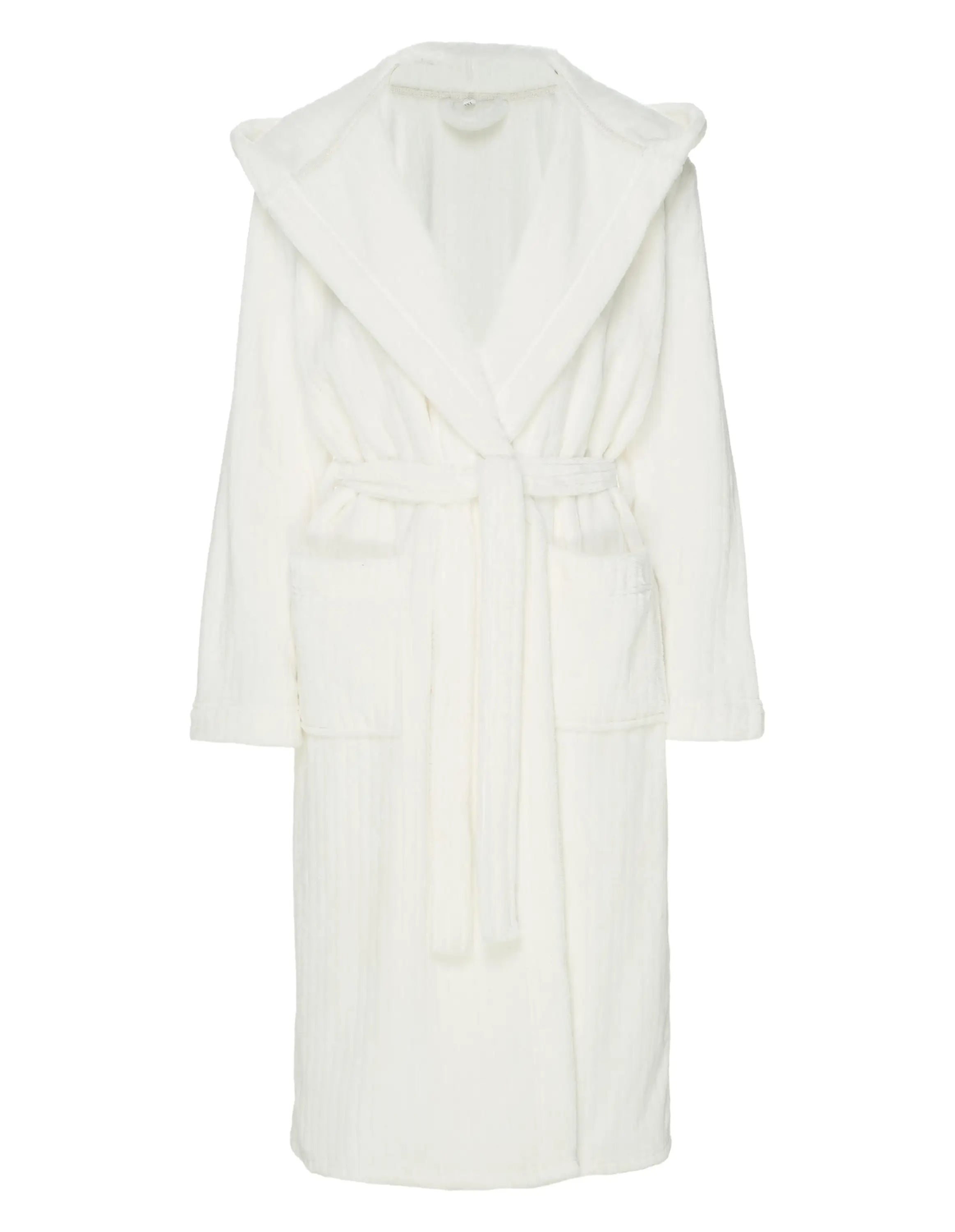 Dionne | vestaglia da camera donna con cappuccio in tessuto
