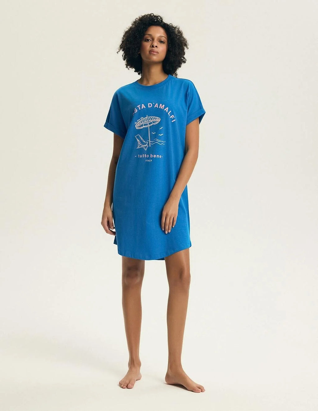 Edris | camicia da notte donna cotton summer – taglio