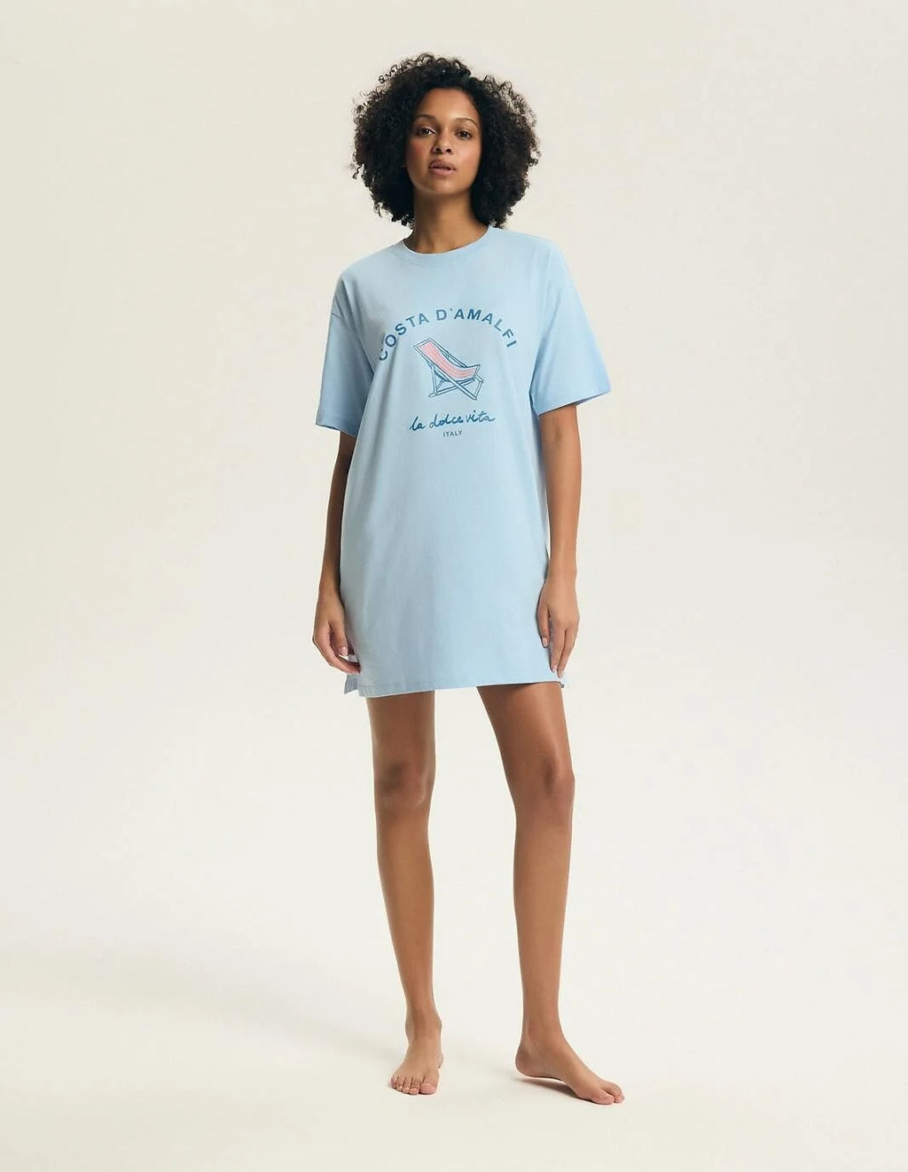 Edris | camicia da notte donna ’summer breeze’ – 100%