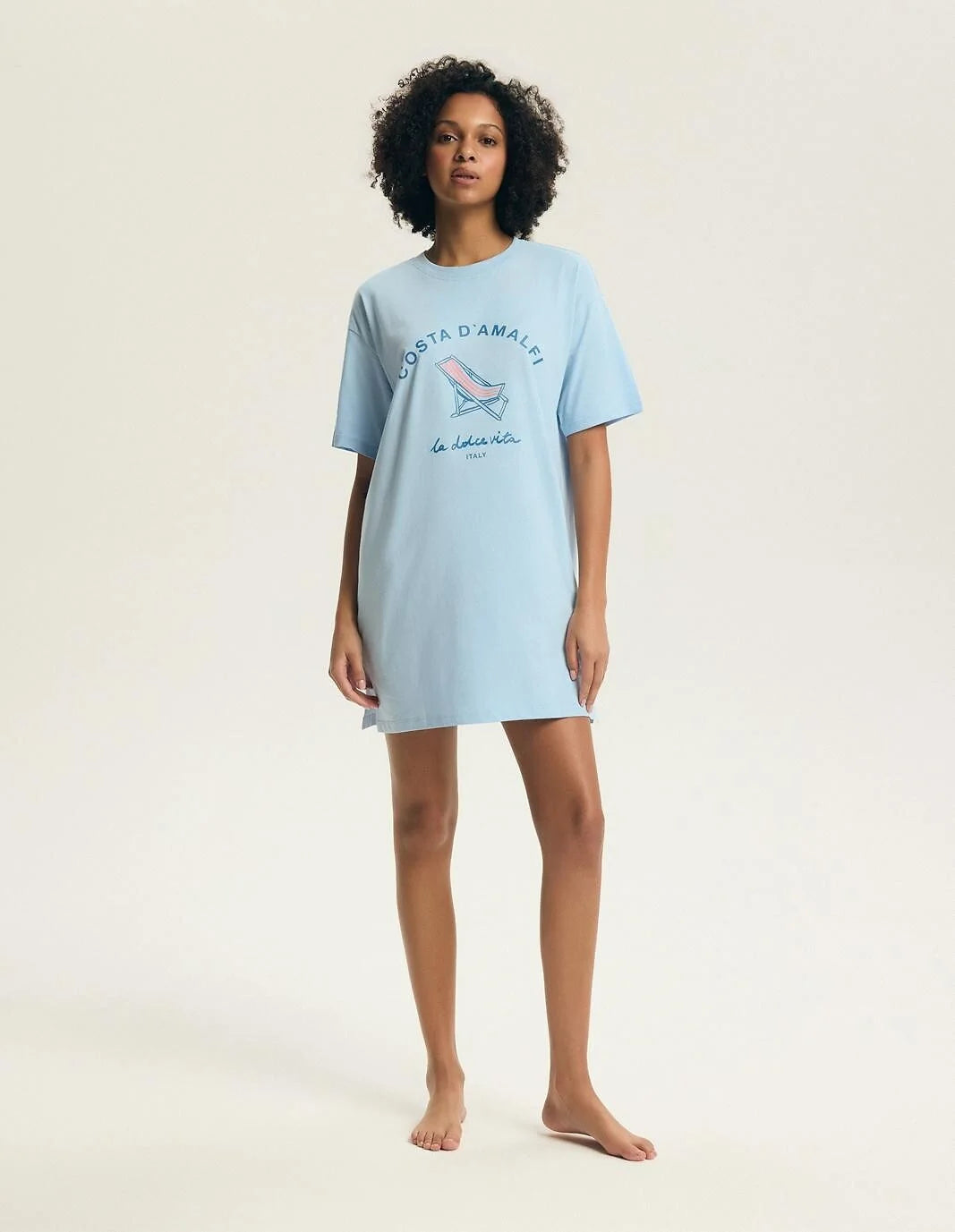 Edris | camicia da notte donna ’summer breeze’ – 100%