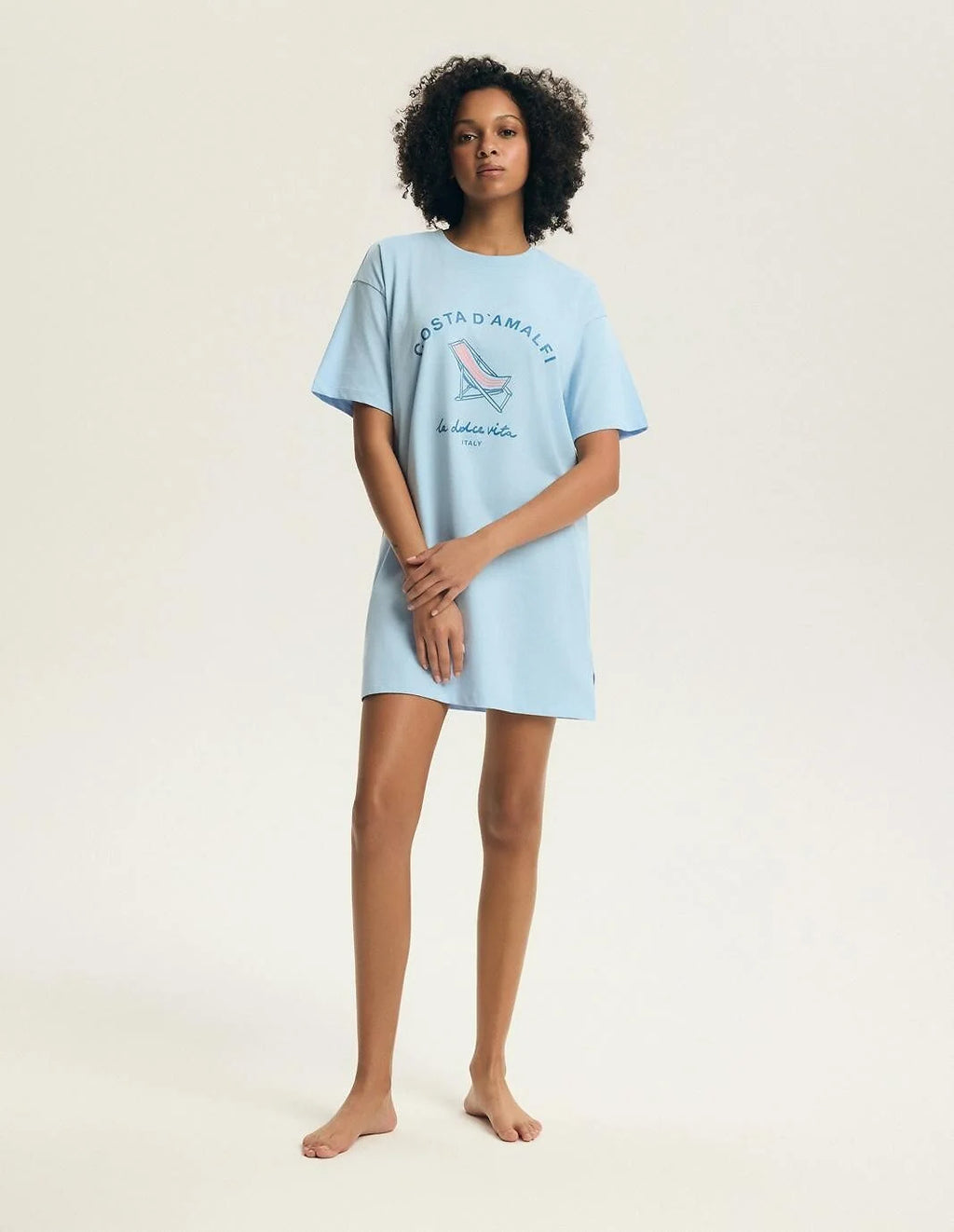 Edris | camicia da notte donna ’summer breeze’ – 100%
