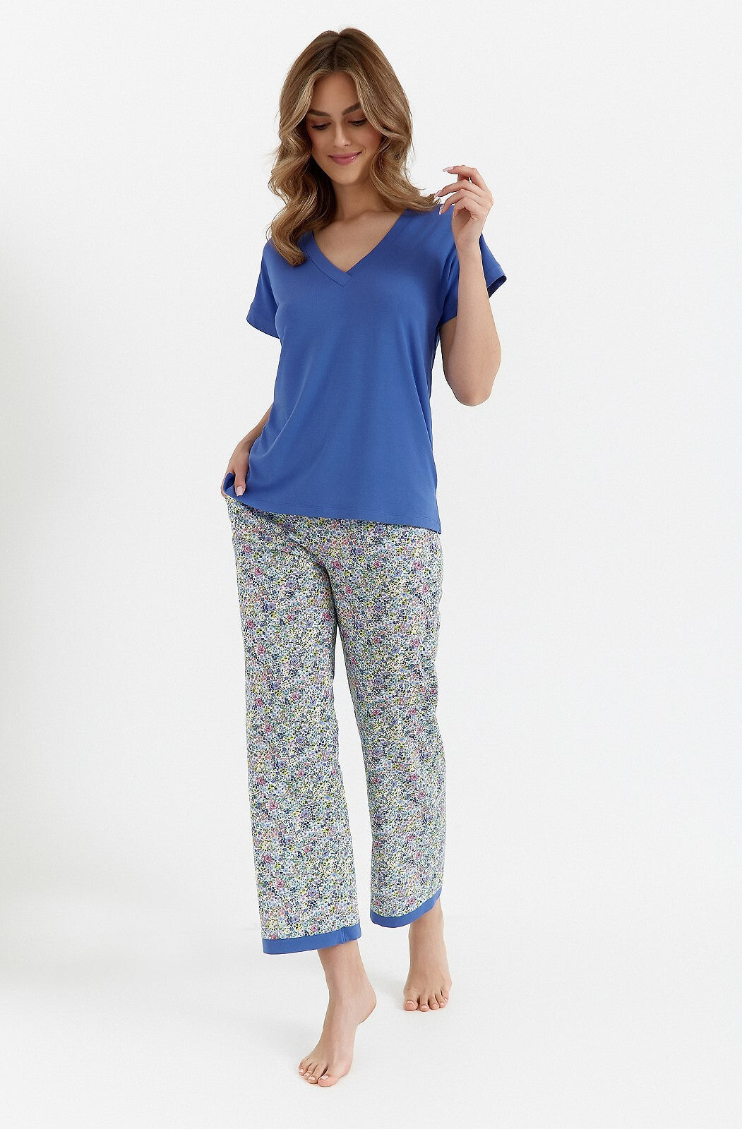 Elegante pigiama da donna in cotone e bambù 459