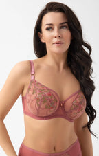 Elora - reggiseno soft con ferretto in tulle ricamato