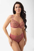 Elora - slip da donna classici in tulle e pizzo ricamato