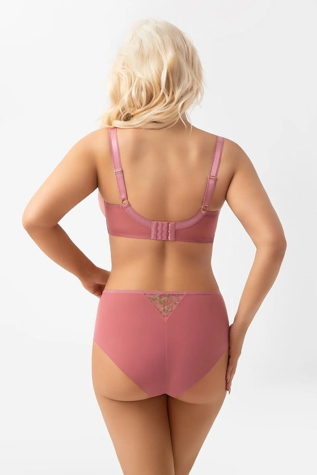 Elora - slip da donna classici in tulle e pizzo ricamato
