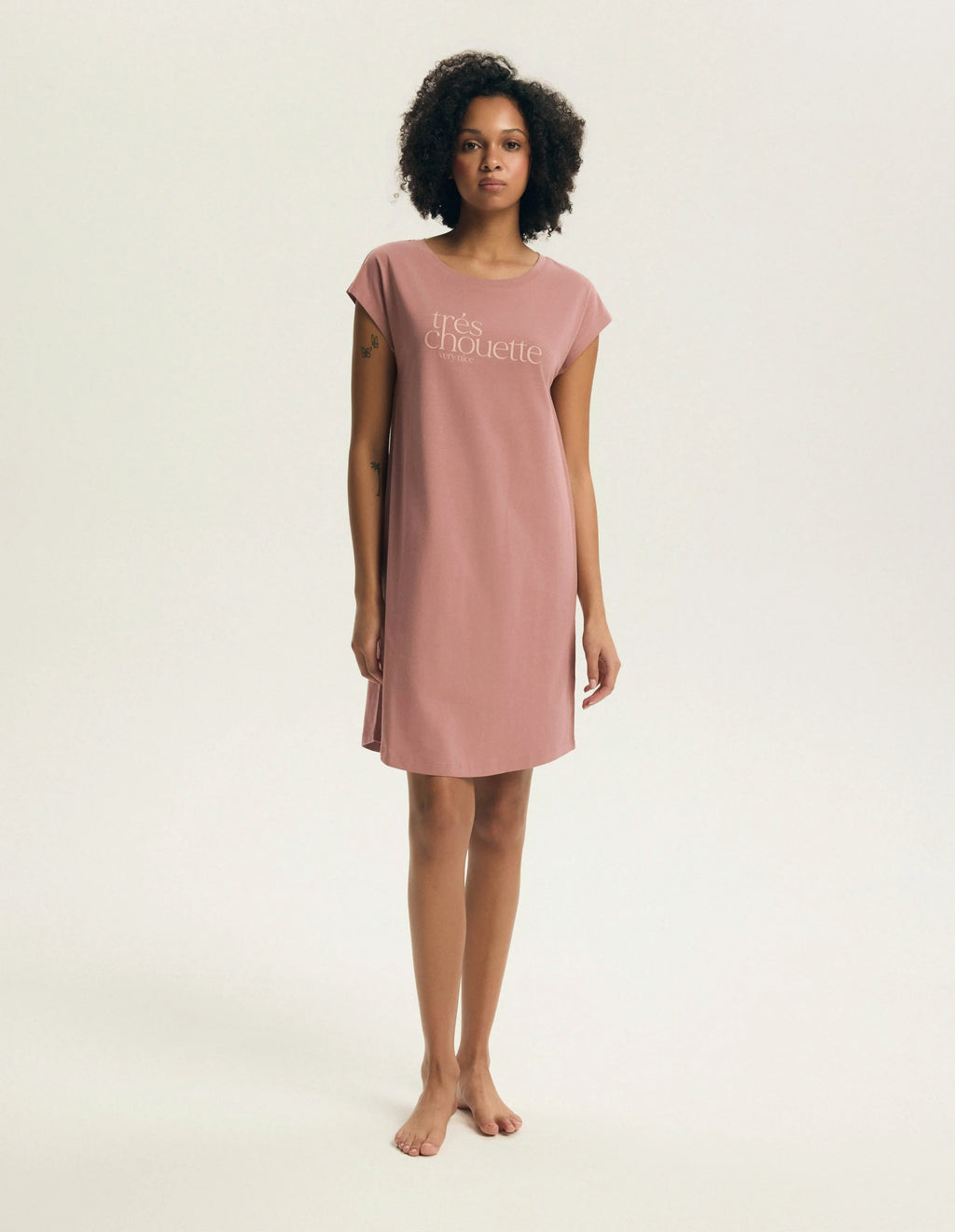 Emela | camicia da notte in puro cotone