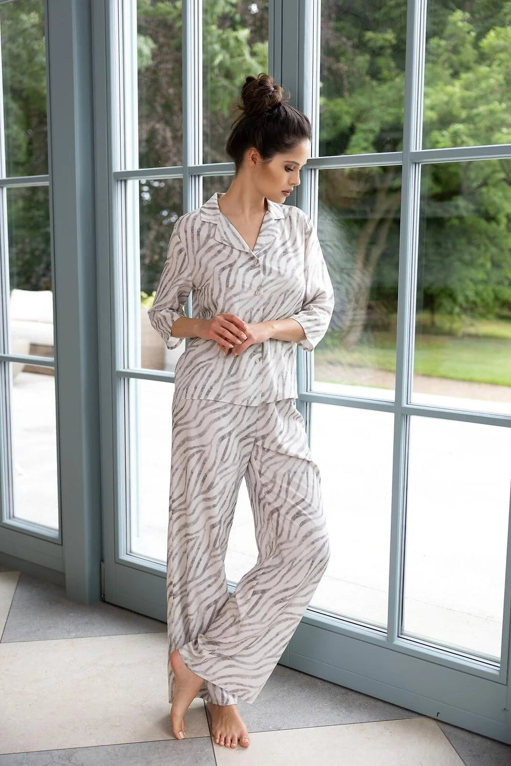 Emory | pigiama donna in tessuto di viscosa – set