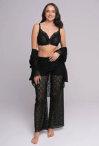 Enia | reggiseno soft con pizzo glitterato | sostegno