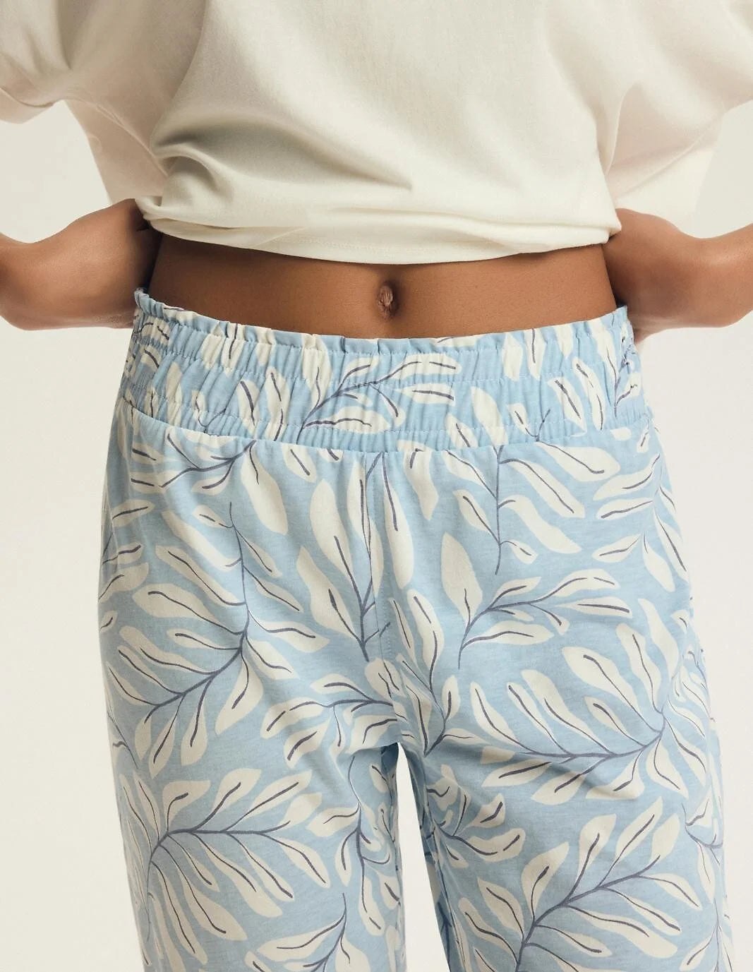 Estes | pigiama donna in cotone con pantaloni 3/4