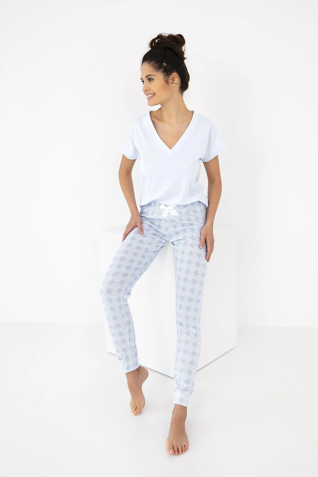 Evelina | pigiama da donna in cotone 100%