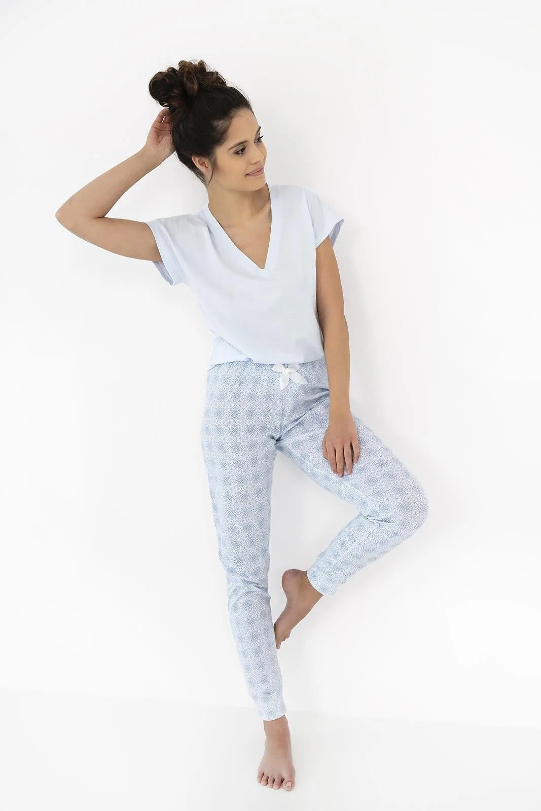Evelina | pigiama da donna in cotone 100%