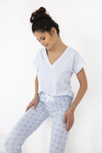 Evelina | pigiama da donna in cotone 100%