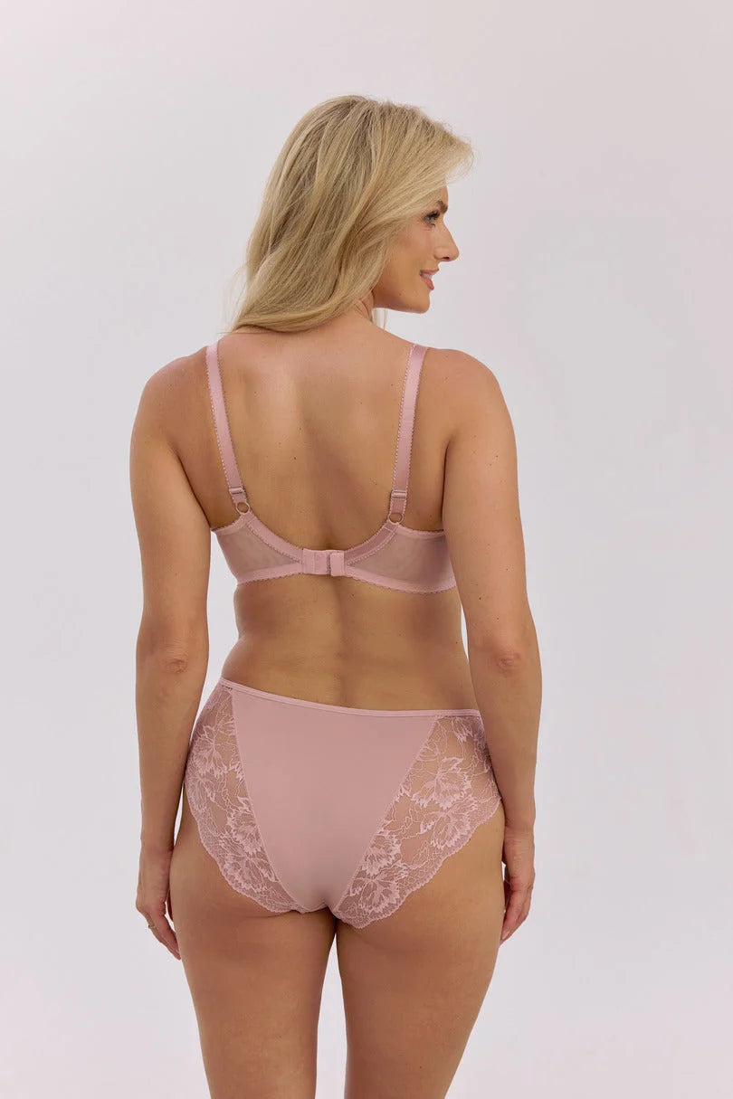 (evelyn nia) reggiseno semi-soft – pizzo raffinato e tulle