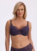 Evelyn - reggiseno semi soft con ferretto in pizzo floreale