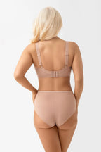 Evia - k937 - cappuccino - reggiseno morbido per seni medi
