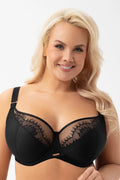 Evia - k937 - nero - reggiseno morbido per seni medi grandi