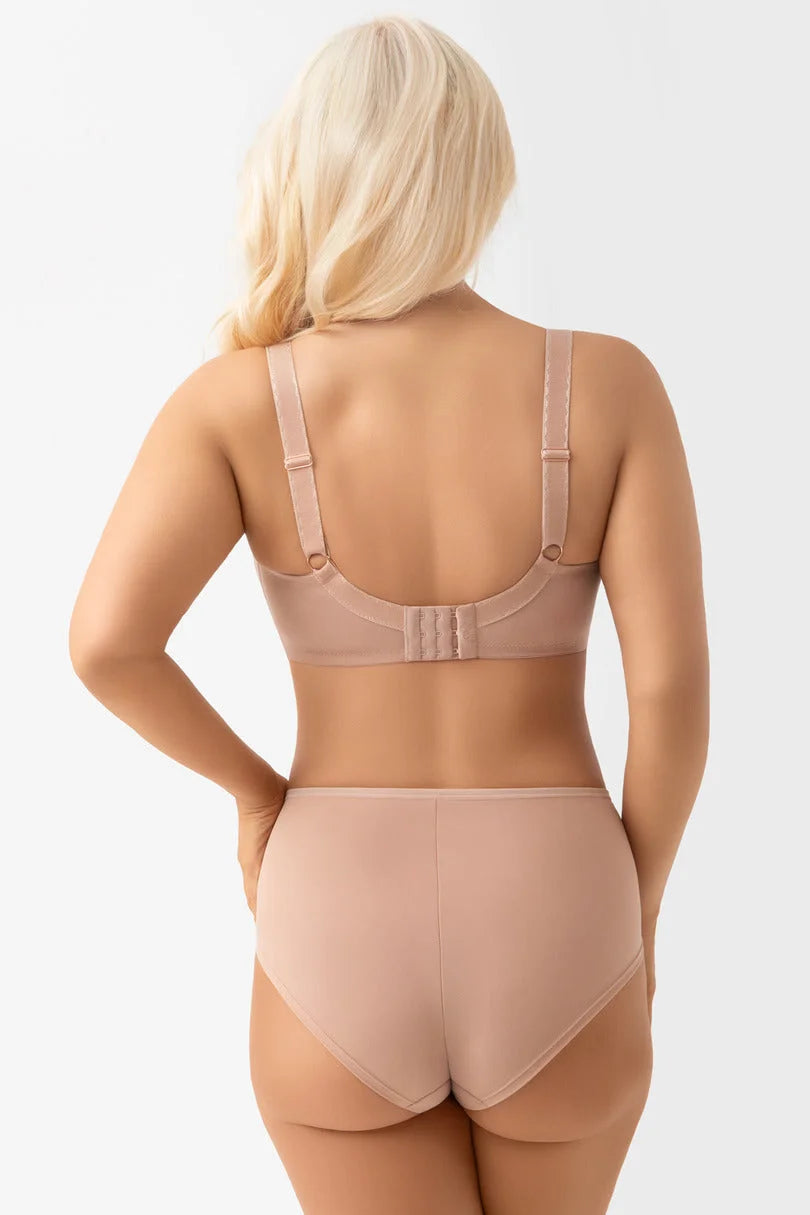 Evia - k938 - cappuccino - slip donna in microfibra