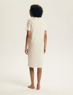 Evika - camicia da notte donna in cotone con stampa fragole